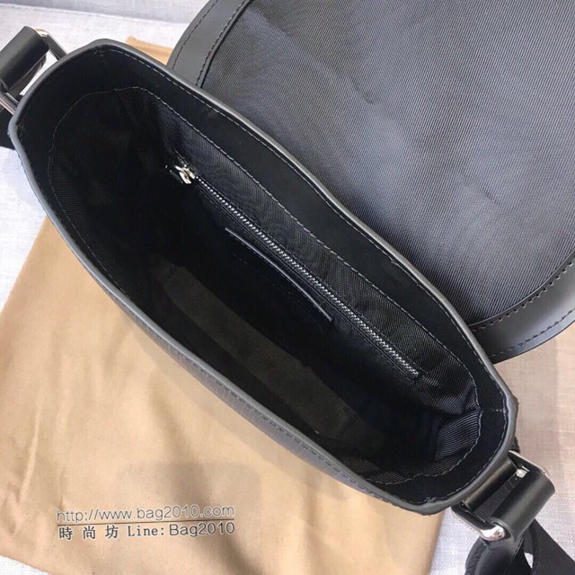 Burberry專櫃新款男包 巴寶莉原廠PVC蘭格男士斜挎包  db1035